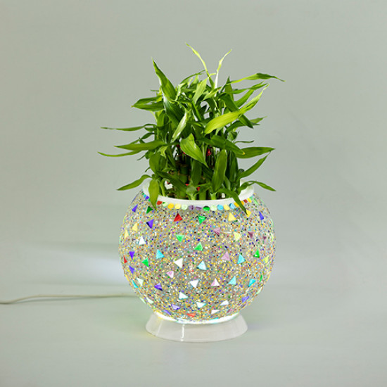 1307 LED SELF WATERING PLANTER